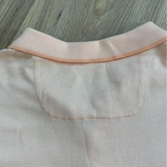 Like New‎ Tommy Bahama Peach Polo Shirt Size XL - Picture 5 of 10